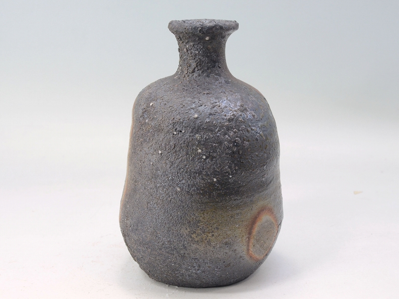 26003]窯変徳利（高力芳照）｜備前焼わかくさ